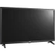 LG 32MN19HM HD Ready LED televizyon ekranı, genel siyah tasarım ve ince çerçeve görünümü