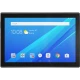 Lenovo Tab4 10 siyah renk uygun fiyatlı tablet ana vitrin görünümu, mavi başlangıç ekranıyla
