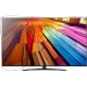 LG 65UT81006LA 65 inç Ultra HD 4K LED televizyon; canlı renklerle şehir manzaralı ekran görünümü