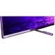 Philips 55PUS9206 Ultra HD 4K LED televizyon, genel renkli ekran; mor-mavi görüntü içeriğiyle yakın plan.