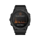 Garmin tactix Delta Solar siyah balistik aktivite saati, ekranda son 6 saate ait güneş yoğunluğu grafiği