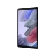 Samsung Galaxy Tab A7 Lite 4 GB 64 GB koyu gri tablet, ekranında canlı renkli arayüz görüntüsü