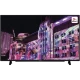 Arçelik A32L 6760 D Full HD LED televizyon, siyah çerçeveli ekranında renkli şehir manzarasıyla