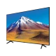 Samsung 65TU7092 65 inç Ultra HD 4K LED TV ekranda dağ manzarasıyla, genel renk tasarım