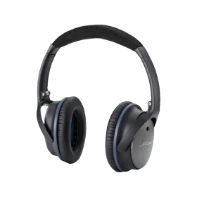 Bose QuietComfort 25 Kablolu Kulaklık Android, siyah; önden görünen kulak üstü tasarım