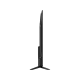 TCL 65V6B Ultra HD 4K LED televizyon, siyah renkli ince tasarım yan görünüm