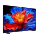 TCL 98P8K Ultra HD 4K LED TV ekranda canlı çiçek deseniyle, genel renkli televizyon görünümü
