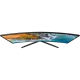 Samsung 49NU7500 Ultra HD 4K LED televizyon; kavisli olmayan ekran üzerinde canlı deniz manzarası gösterimi