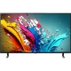 LG 86QNED85T6C Ultra HD 4K TV; canlı renk efektleriyle kavisli arka planlı televizyon vitrini