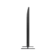 Samsung 82RU8000 Ultra HD 4K LED televizyon, genel renkli, ince tasarımlı tek ayaklı görünüm