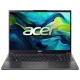 Aspire Acer Aspire Go 15 AG15-51P-51XY gri iş ve ofis laptopu, önden açık ekran ve klavye görünümü