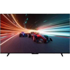 Vestel 65QG9960 Ultra HD 4K QLED televizyon, yarış araçlarının yer aldığı hareketli ekran görüntüsü