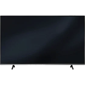 Beko B49L 8652 5B Full HD FHD TV, siyah ekranlı televizyonun önden görünümü