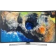 Samsung 55MU7350 Ultra HD 4K LED TV siyah ekranda su ve kaya manzarasıyla vitrin görseli