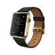 Apple Watch Edition 42 mm, 18 ayar sarı altın kasalı ve klasik tokalı siyah kayışlı akıllı saat