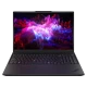 Lenovo ThinkPad P16v G3 21RS0006TX siyah iş ve ofis laptopu, açık ekranlı önden görünüm