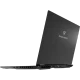 Casper Excalibur G920.1490-EX90A-E siyah oyuncu laptop kapağı ve yan bağlantı detayları.
