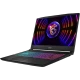 MSI Katana 15 B13VGK-1874XTR siyah oyuncu laptop; RGB klavye ve ejderha temalı ekran ışıkları.