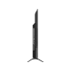 Axen AX58LED203 Ultra HD 4K LED televizyonun ince yan profili ve kavisli ayak tasarımı