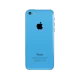 Apple iPhone 5C mavi akıllı telefonun arka yüzü, kamera ve Apple logosu detaylı tasarım