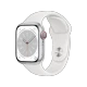 Watch Series 8 41mm Alüminyum Kasa ve Spor Kordon Gümüş