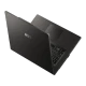 MSI VenturePro 17 A2RWEG-027XTR FR51 gri oyuncu laptop, klavye görünümü ve şık gövde tasarımı