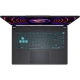 MSI Cyborg 15 A13VE-1479XTRWF13 siyah oyuncu laptopun RGB arka aydınlatmalı klavyesi ve paneli
