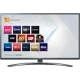 LG 65UN74006LB Ultra HD 4K LED Televizyon ekranında kanallar, genel renk tasarım.