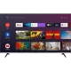 Vestel 70Q9700TT Ultra HD 4K QLED televizyon, ana ekranda uygulama ve içerik menüsüyle önden görünür
