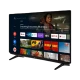 Beko B65 B 820 B Ultra HD 4K TV, siyah çerçeveli ekranda akıllı TV uygulamaları açık