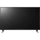 LG 55UM7100PLB Ultra HD 4K LED televizyon, genel siyah ekranda düz tasarım ve ince çerçeve görünümü