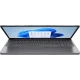 Lenovo IdeaPad Slim 3 83K100Q0TR FR10 gri iş ve ofis laptopu, açık ekran ve tam boy klavye görünümü