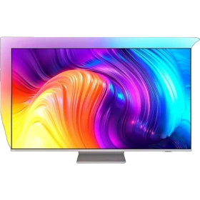 Philips 50PUS8807 Ultra HD 4K LED Televizyon, renk uyumu genel tasarımlı düz ekran, siyah ayaklı