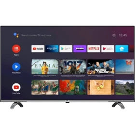 Beko B43 B 685 A Full HD FHD TV, siyah çerçeveli ekranında akıllı TV uygulamaları ve içerikler gösteriliyor