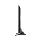 Samsung 65KU7000 Ultra HD 4K LED televizyon, siyah renk, ince ayaklı yan görünüm.
