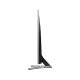 Samsung 49MU7400 Ultra HD 4K LED televizyon, genel renkli ince tasarım ayaklı görünüm