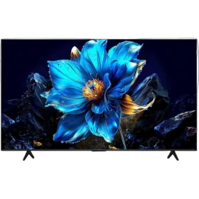 TCL 65P7K Ultra HD 4K LED televizyon, ekranda mavi çiçek ve yüksek kontrastlı canlı görüntü