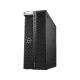 Dell Precision 5820 W-2275 masaüstü bilgisayar, siyah kasa, 32 GB RAM ve 256 GB SSD ile önden görünüm
