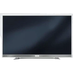 Beko B22 LW 5533 Full HD FHD TV, gümüş renkli ince çerçeveli televizyonun önden görünümü