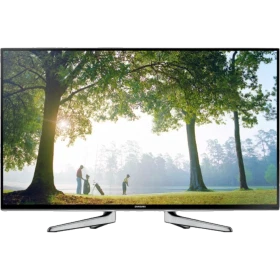 Samsung 48H6650 Full HD FHD LED televizyon; ağaç manzaralı ekranda canlı görüntü, genel renk.