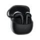 Xiaomi Buds 6 Tam Kablosuz siyah kulaklık, açık şarj kutusu içinde önden görünür