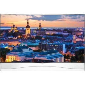 LG 55EA970V 55 inç Full HD FHD OLED televizyon, genel siyah renkli ekran görünümü