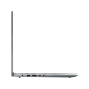 Lenovo IdeaPad Slim 3 83K2001WTR010 gri iş ve ofis laptopu, ince yan profil ve bağlantı girişleriyle görünüm