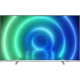 Philips 43PUS7556 Ultra HD 4K LED televizyon, kavisli ışık temalı ekranda canlı renkler, genel siyah çerçeve