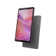 Lenovo Tab One TB305FU gri uygun fiyatlı tablet; ön ve arka yüz açık, ekran görüntüsü görünüyor