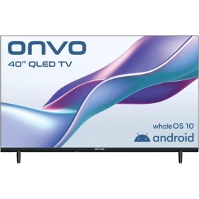 Onvo 40VQ80F2FA Full HD FHD LED televizyon, siyah çerçeveli ekran ve ayaklı tasarım