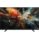 Vestel 50QT9850 Ultra HD 4K QLED televizyon, siyah çerçeveli ekranında renkli soyut görüntüyle.