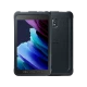 Samsung Galaxy Tab Active3 SM-T577 siyah tablet, ön ve arka görünümle dayanıklı tasarım detayları