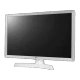 LG 24TL510V-WZ HD Ready LED televizyon, genel renk, siyah ekranlı düz panel görünüm
