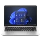 HP EliteBook 640 G10 725P5EA gümüş ultrabook laptop, açık ekran ve klavye görünümüyle vitrin fotoğrafı